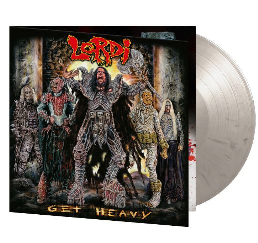 Get Heavy on Lordi bändin vinyyli LP-levy.