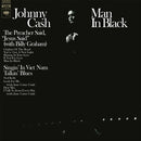 Man In Black on Johnny Cash artistin vinyyli LP-levy.