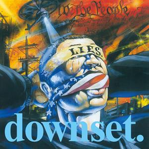 Downset on Downset bändin vinyyli LP-levy.