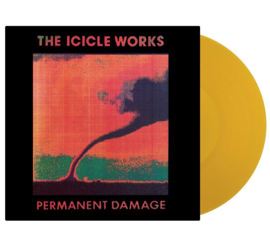 Permanent Damage on Icicle Works bändin vinyyli LP-levy.