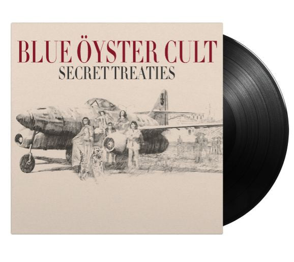 Secret Treaties on Blue Oyster Cult bändin vinyyli LP-levy.