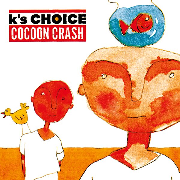 Cocoon Crash on K's Choice bändin vinyyli LP-levy.