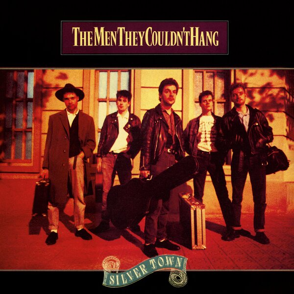 Silver Town on The Men They Couldn't Hang bändin vinyyli LP-levy.