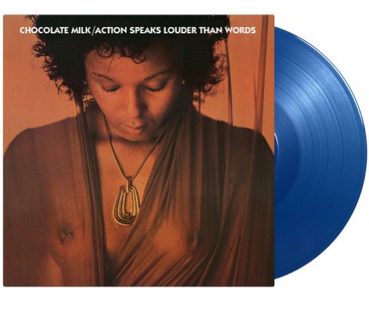 Action Speaks Louder Than Words on Chocolate Milk bändin vinyyli LP-levy.