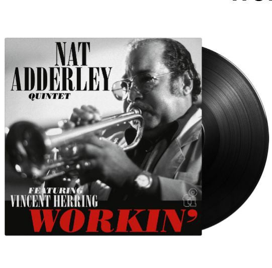 Workin' on Nat Adderley artistin vinyyli LP-levy.
