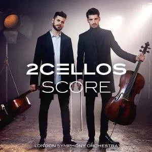 Score on 2 Cellos bändin vinyyli LP-levy.