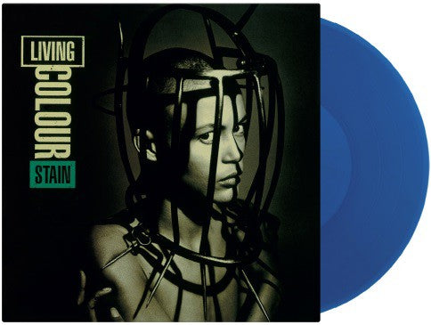Stain on Living Colour bändin vinyyli LP-levy.