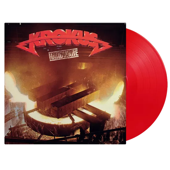 Hardware on Krokus bändin vinyyli LP-levy.