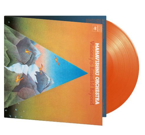 Visions of the Emerald Beyond on Mahavishnu Orchestra bändin vinyyli LP-levy.