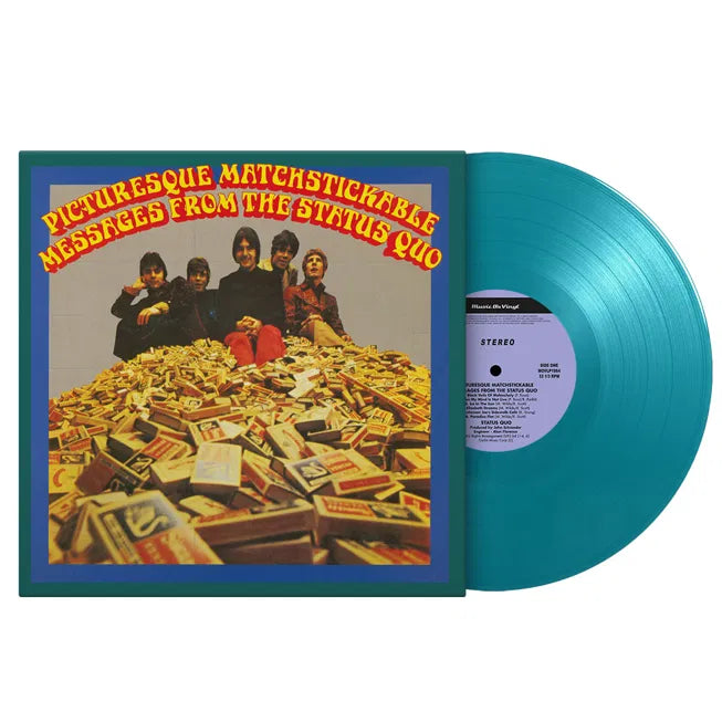 Picturesque Matchstickable Messages From the Status Quo on Status Quo bändin vinyyli LP-levy.