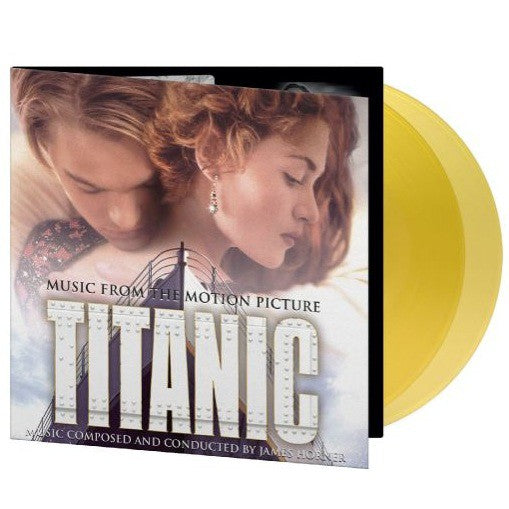 Titanic on James Horner artistin vinyyli LP-levy.