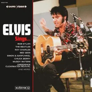 Elvis Sings on Elvis Presley artistin vinyyli LP-levy.
