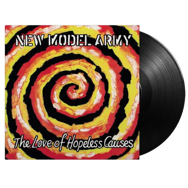 The Love of Hopeless Causes on New Model Army bändin vinyyli LP-levy.