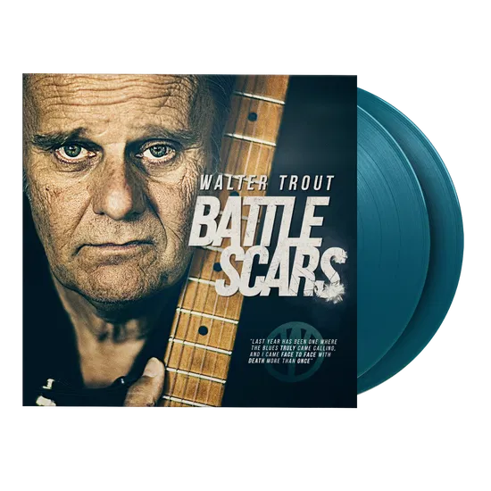 Battle Scars on Walter Trout artistin vinyyli LP-levy.