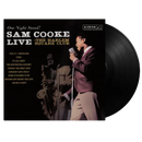 Live At the Harlem Square on Sam Cooke artistin vinyyli  LP-levy.
