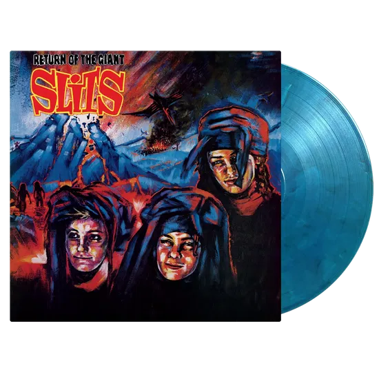 Return of the Giant Slits on Slits bändin vinyyli LP-levy.