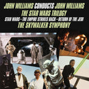 John Williams Conducts John Williams - The Star Wars Trilogy on John Williams artistin vinyyli LP-levy.