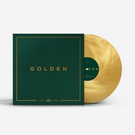 Golden on Jung Kook artistin vinyyli LP-levy.