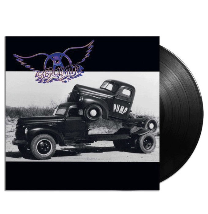 Pump on Aerosmith bändin vinyyli LP-levy.