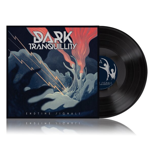 Endtime Signals on Dark Tranquillity bändin vinyyli LP-levy.
