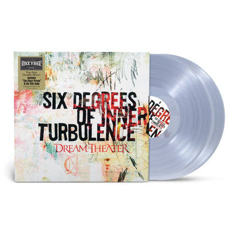 Six Degrees of Inner Turbulence on Dream Theater bändin vinyyli LP-levy.