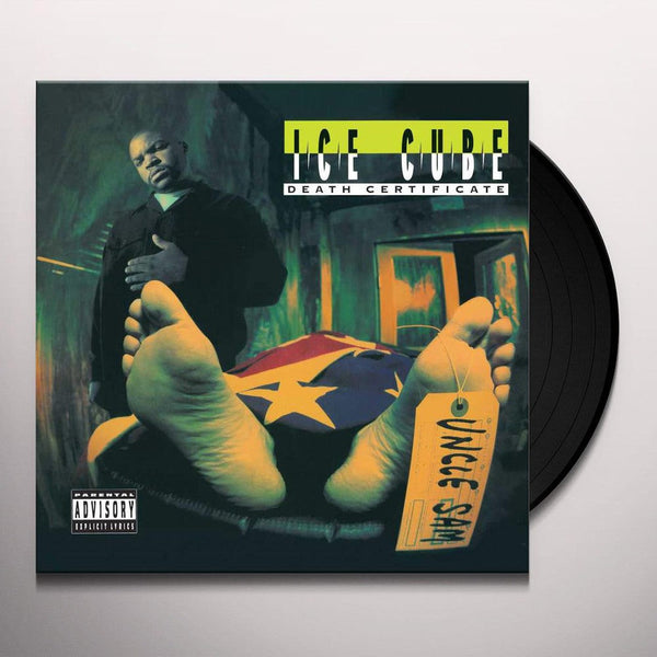 Death Certificate on Ice Cube artistin vinyyli LP-levy.