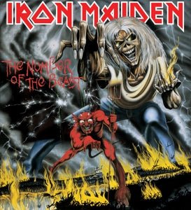 The Number Of The Beast on Iron Maiden bändin vinyyli LP-levy.