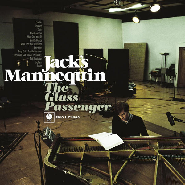 Glass Passenger on Jack's Mannequin bändin vinyyli LP-levy.