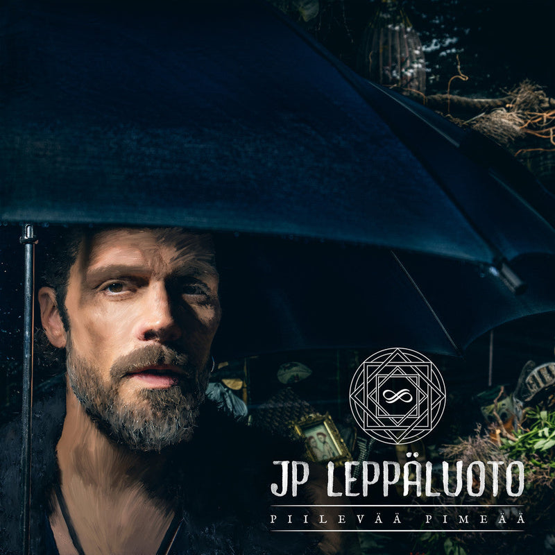 Piilevää Pimeää on JP Leppäluoto artistin vinyyli LP-levy.