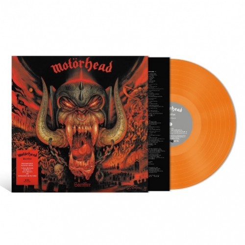 Sacrifice on Motörhead bändin vinyyli LP-levy.