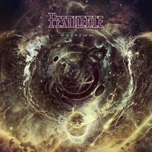 Exitivm on Pestilence bändin vinyyli LP-levy.
