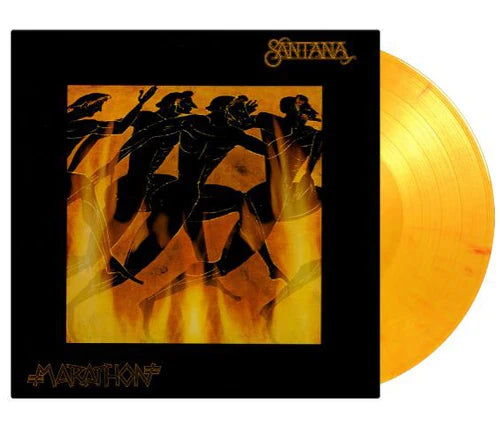 Marathon on Santana bändin vinyyli LP-levy.