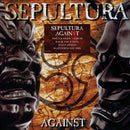 Against on Sepultura bändin vinyyli LP-levy.