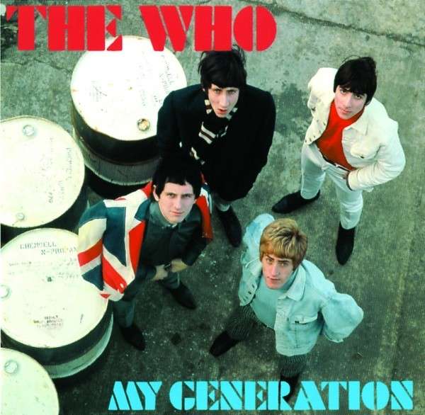 My Generation on The Who bändin vinyyli LP-levy.