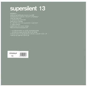 Supersilent - 13 LP