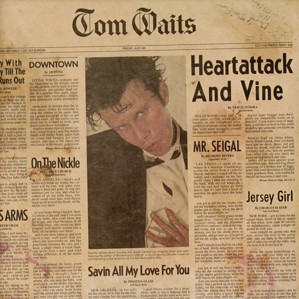 Tom Waits - Heartattack And Vine LP