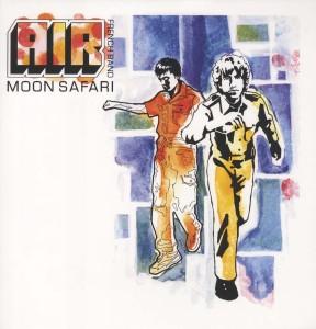 Moon Safari on AIR bändin vinyyli LP-levy.