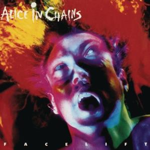 Facelift on Alice In Chains bändin vinyyli LP.