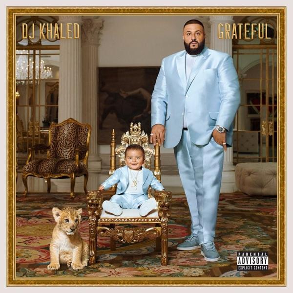 Grateful on Dj Khaled bändin vinyyli LP.