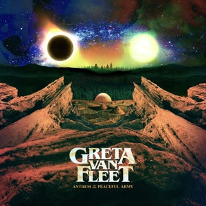 Anthem Of The Peaceful Army on Greta Van Fleet bändin vinyyli LP-levy.