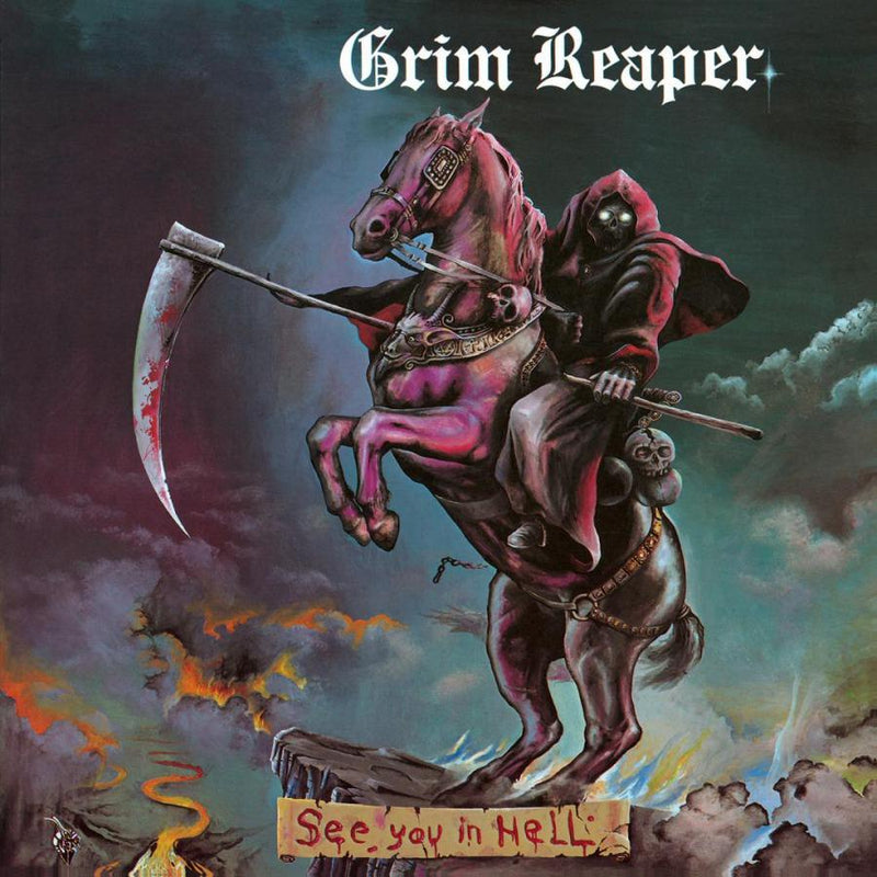 See You In Hell on Grim Reaper artistin LP-levy.