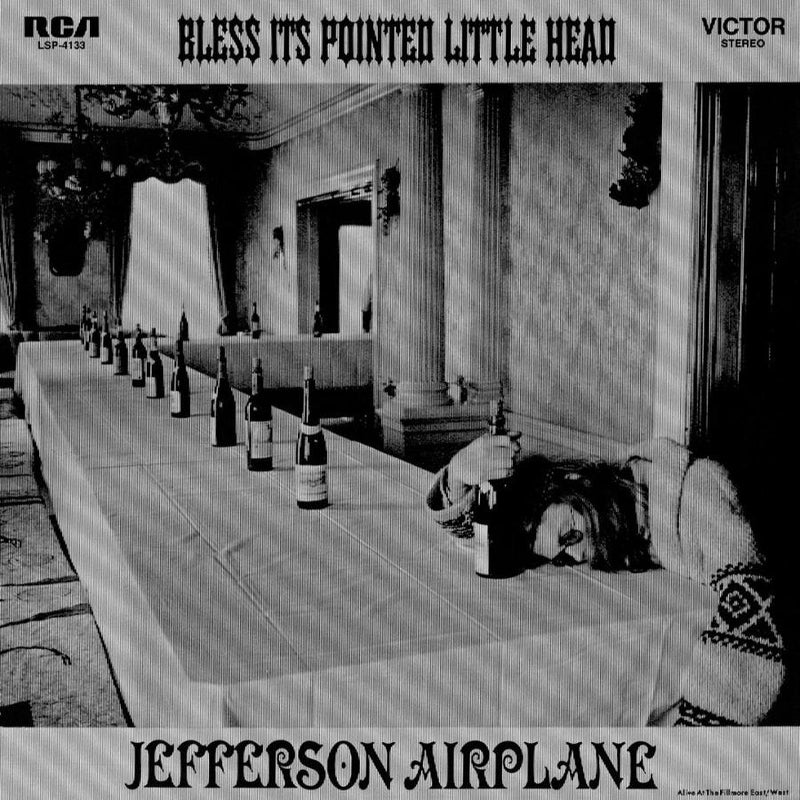 Bless Its Pointed Little Head on Jefferson Airplane bändin vinyylilevy