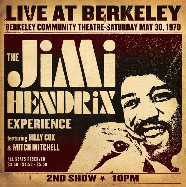 Live At Berkeley on Jimi Hendrix artistin vinyyli LP.