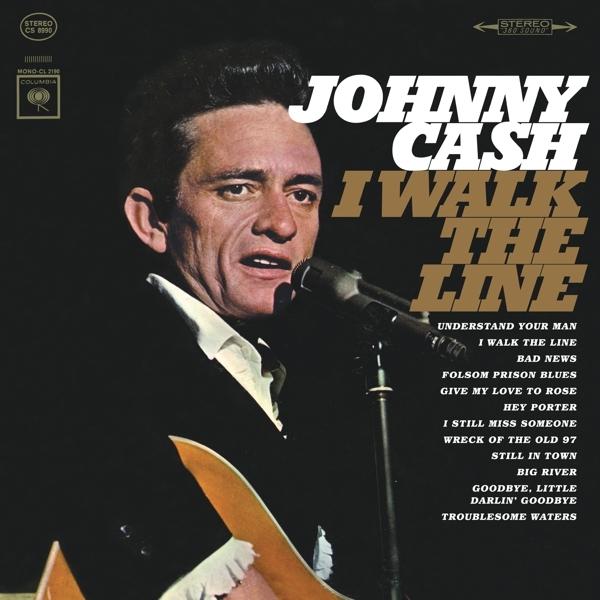 I Walk The Line on Johnny Cash artistin vinyyli LP.