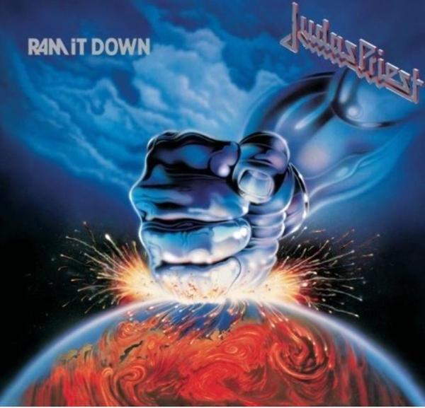 Ram It Down on Judas Priest bändin vinyyli LP.