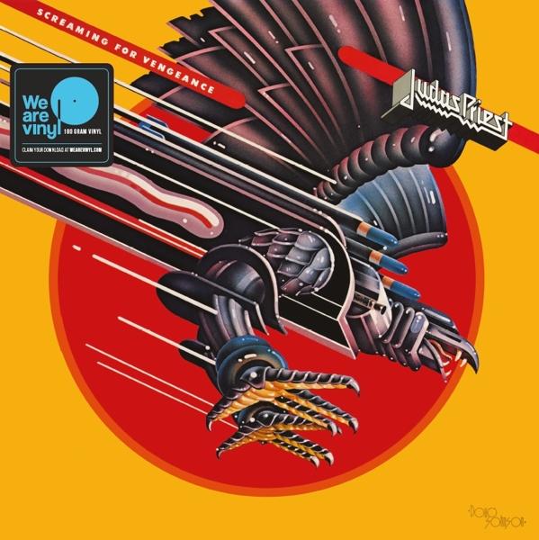 Screaming For Vengance on Judas Priest bändin vinyyli LP.