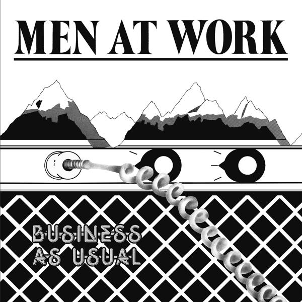 Business As Usual on Men At Work bändin LP-levy.