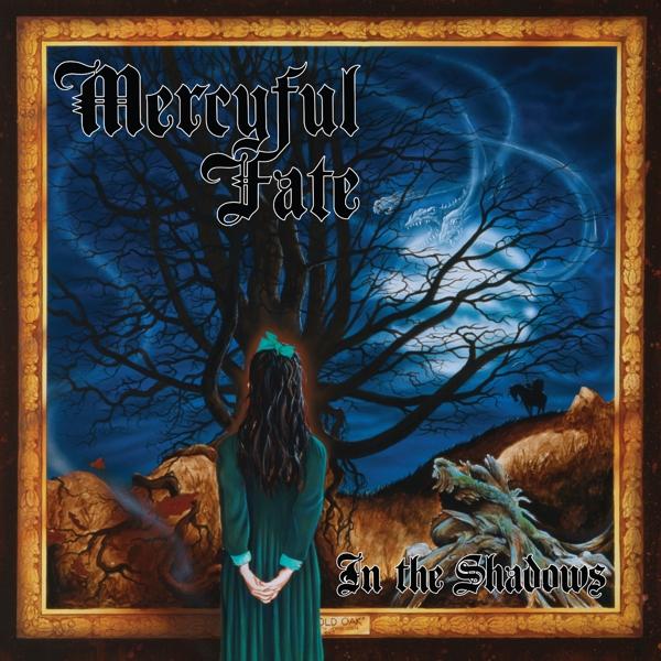 In The Shadows on Mercyful Fate bändin vinyyli LP.