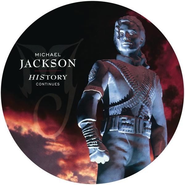 History Continues on Michael Jackson artistin vinyyli LP.