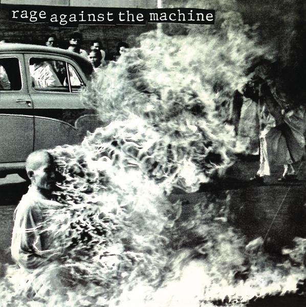 Rage Against The Machine on Rage Against The Machine bändin vinyyli LP.